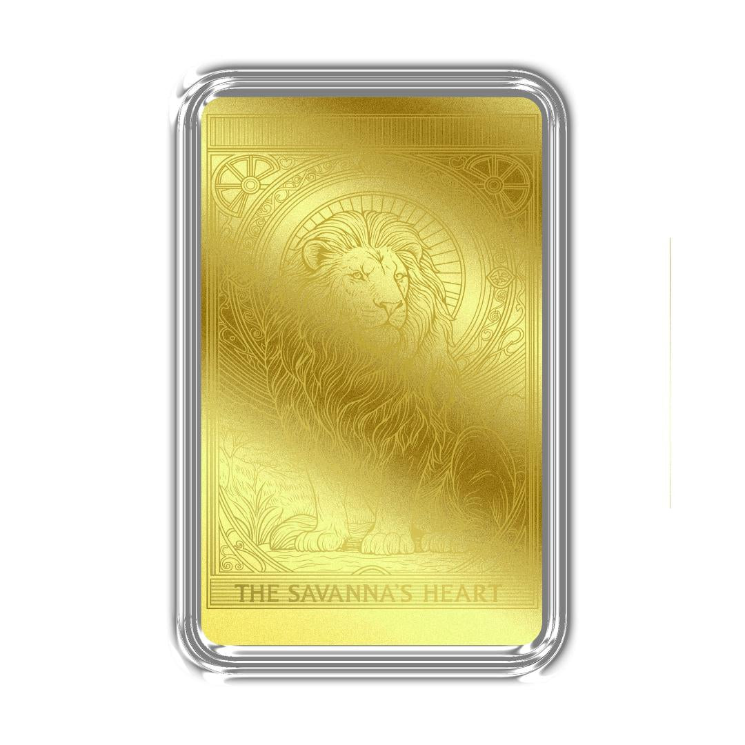 In Stock! 2026 Liberia The Savanna’s Heart 1/200 oz .9999 Gold Coin in Card
