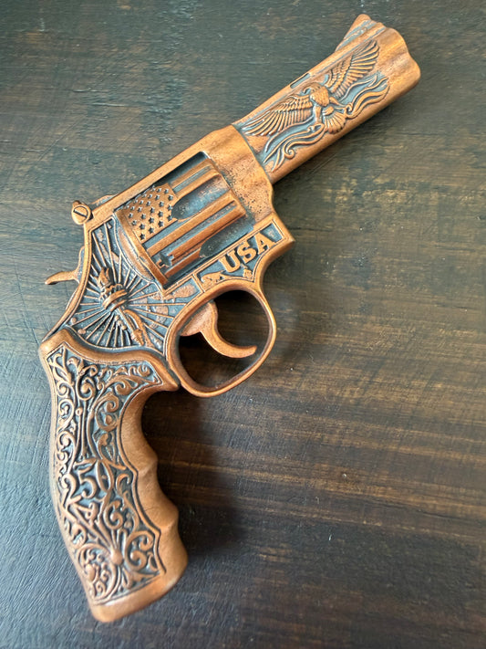 In Stock! 250th Anniversary 3D Revolver 2.5 oz Copper Medal