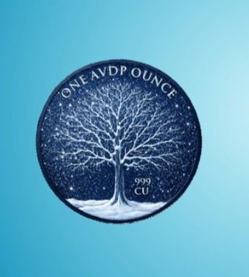 In Stock! Winter Maple featuring Dual Sided Diamond Dust with Box/Display 1oz Copper