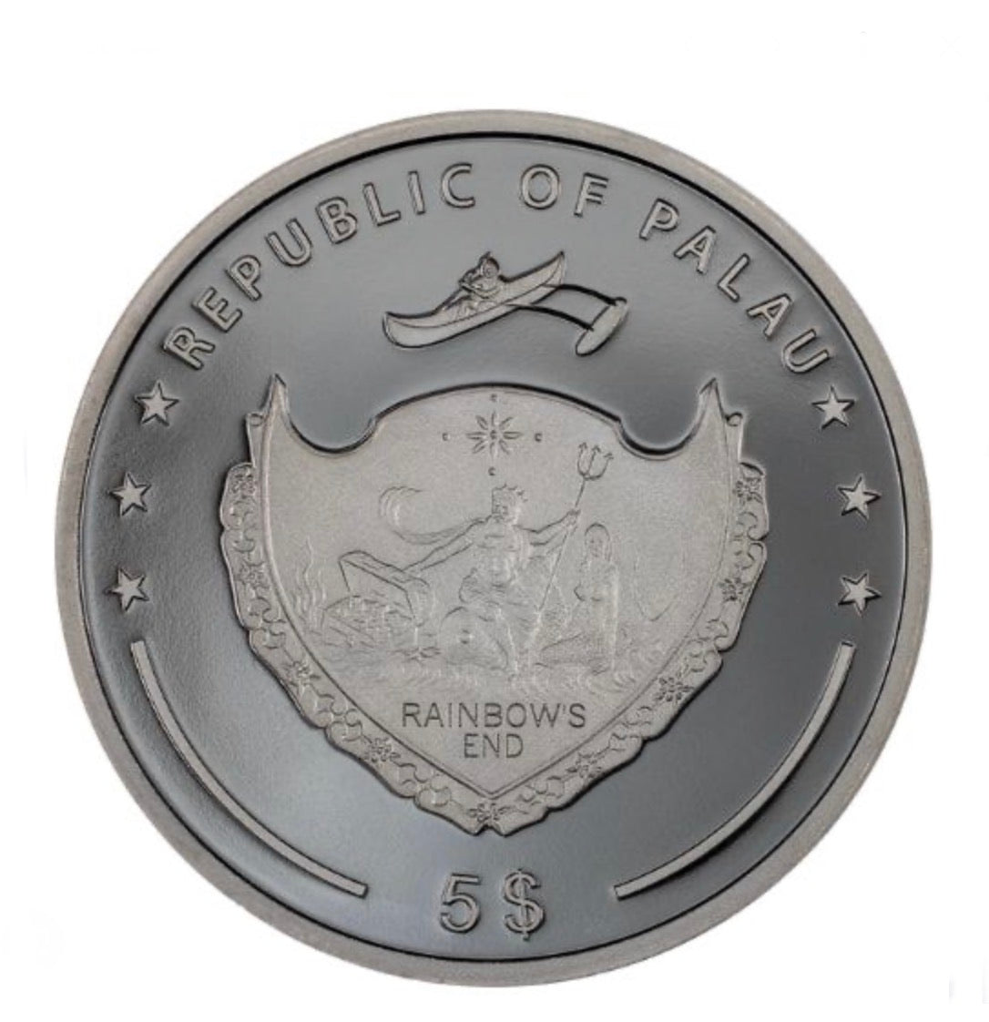 In Stock! 2024 Ultra High Relief Yin & Yang Silver Black Proof 1 oz Silver