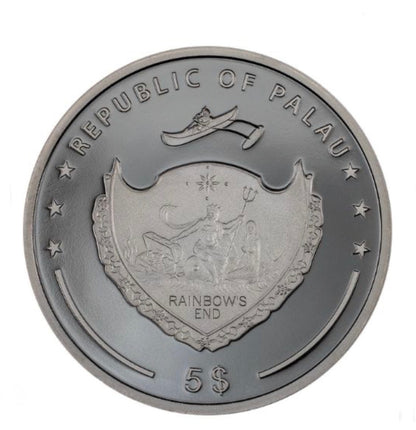 In Stock! 2024 Ultra High Relief Yin & Yang Silver Black Proof 1 oz Silver