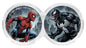 In Stock! 2 x 1 oz Spiderman vs Venom .999 Copper Medal in Infinity Capsule