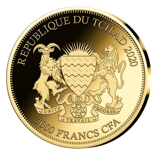 In Stock! 2020 Chad Bullion Coins of the World American Liberty 1/500 oz Gold Coin