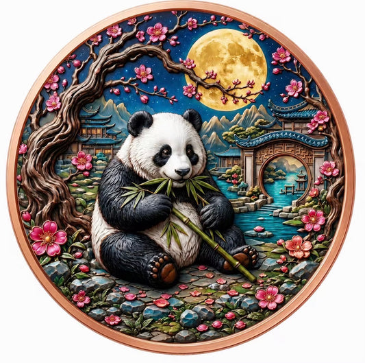 10oz AVDP Copper Panda: CAPSULE INCLUDED