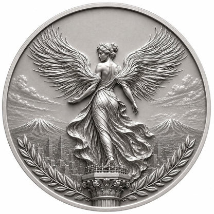 Mexico Libertad Classico 3g .999 Silver Medal. See the Back!