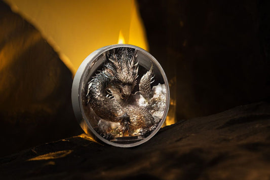 2026 Cook Islands Thunder Dragon UHR 3 oz Silver Coin (02/11)