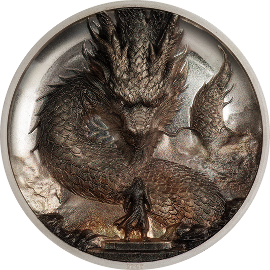 2026 Cook Islands Thunder Dragon UHR 3 oz Silver Coin (02/11)