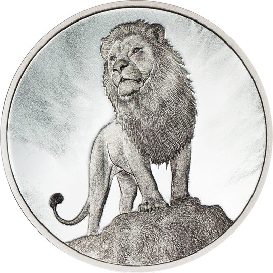 2026 Cook Islands Seven Deadly Sins Pride Lion 1 oz Silver Coin (02/11)