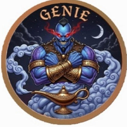 In Stock! 5oz Genie Government Backed Copper Coin