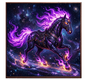 5oz Nightmare Steed Colorized Copper in Square Capsule