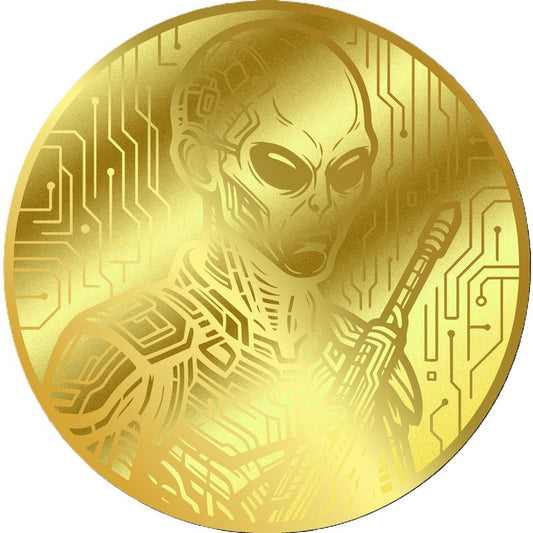 2026 Liberia American Buffalo 1/200 oz .9999 Gold Coin in Card (Copy)