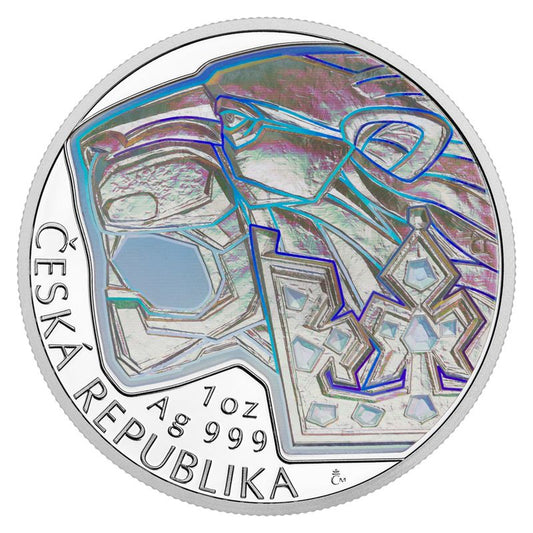 Estimate! 2026 Niue Czech Lion Hologram 1 oz Silver Coin (02/09)