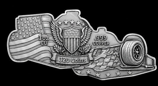In Stock! EAGLE VELOCITY 1 oz AVDP Copper