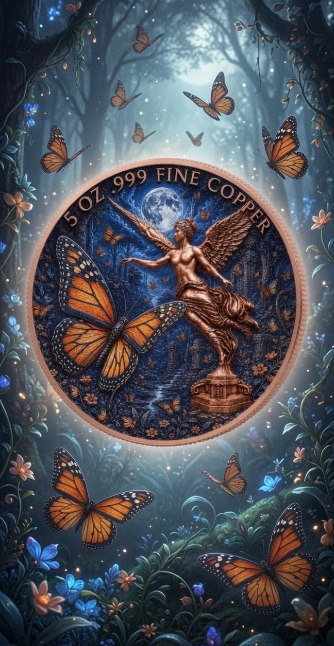 5oz Butterfly Libertad in Capsule (07/29)