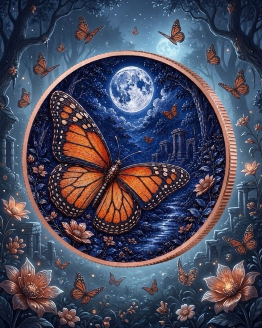 5oz Butterfly Libertad in Capsule (07/29)