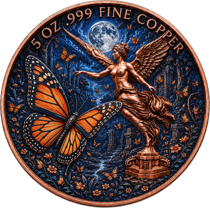5oz Butterfly Libertad in Capsule (07/29)