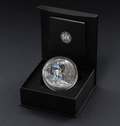 T&S New Series! 2026 Niue 2 oz Jerusalem Knights .999 Silver Coin (08/05)
