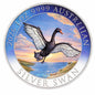 In Stock! Perth Mint 2026 Australian Black Swan 1 oz Silver Privately COLORIZED in Capsule w/COA