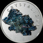 2026 Cameroon Crystalique - Bismuth 1 oz Silver Coin (02/10)