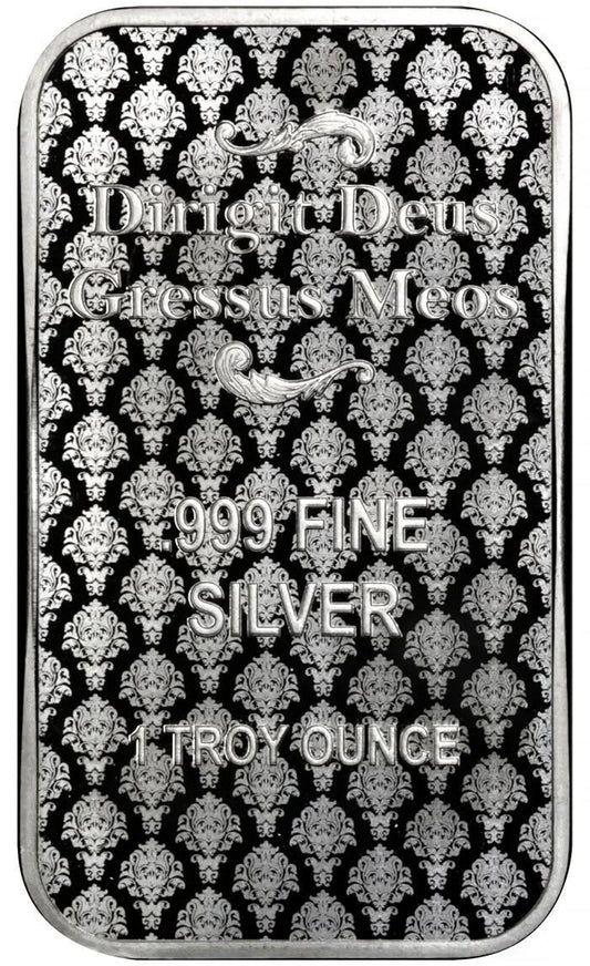 In Stock! Una & The Lion 1 oz Silver Colorized Art Bar (100 Mintage)