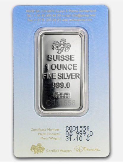 PAMP Suisse Cross 1 oz Silver