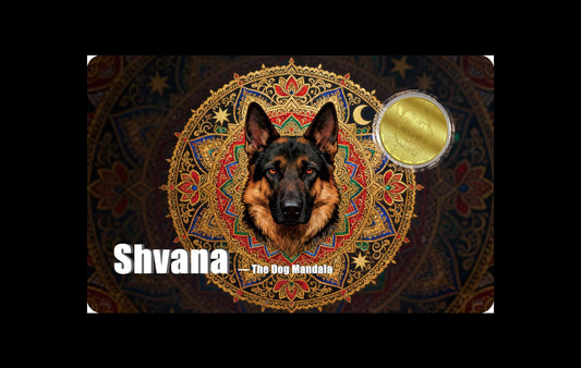 2026 Liberia Mandala The Dog 1/200 oz Gold Coin in Card (02/10)