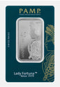 In Stock! 2024 Pamp Suisse Lady Fortuna 45th Anniversary 1 oz Silver Bar