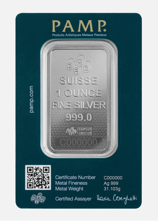 In Stock! 2024 Pamp Suisse Lady Fortuna 45th Anniversary 1 oz Silver Bar