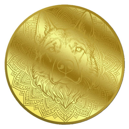 2026 Liberia Mandala The Dog 1/200 oz Gold Coin in Card (02/10)