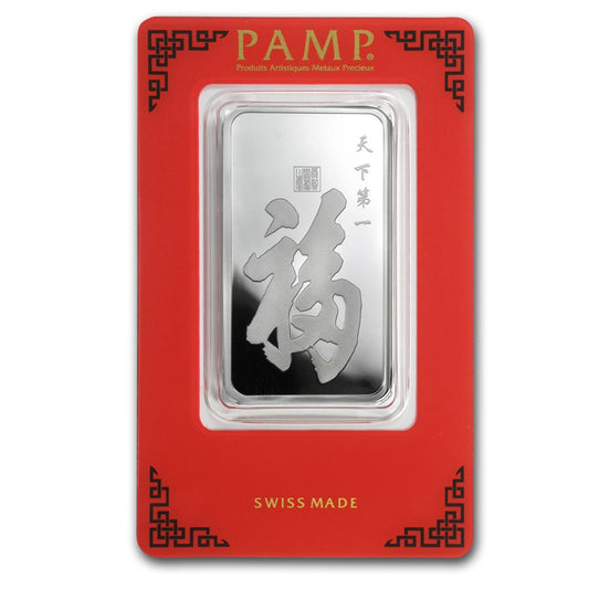 In Stock! Rare! Pamp Suisse True Happiness 1 oz silver