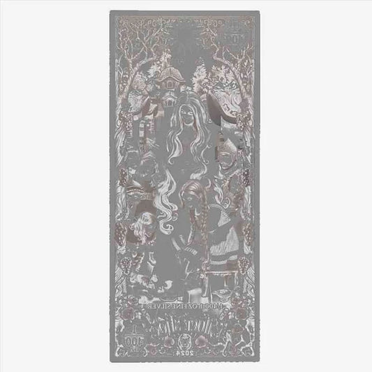 2024 Silver Shoe The Story of Wizard of Oz 1/400 oz .999 Silver Note