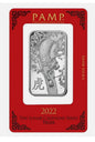 In Stock! 2022 Pamp Lunar Calendar Series Tiger 1 oz .999 Fine Silver Bar