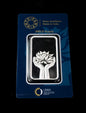 In Stock! MMTC PAMP Swiss India LBMA Lotus Flower In Assay 1 oz