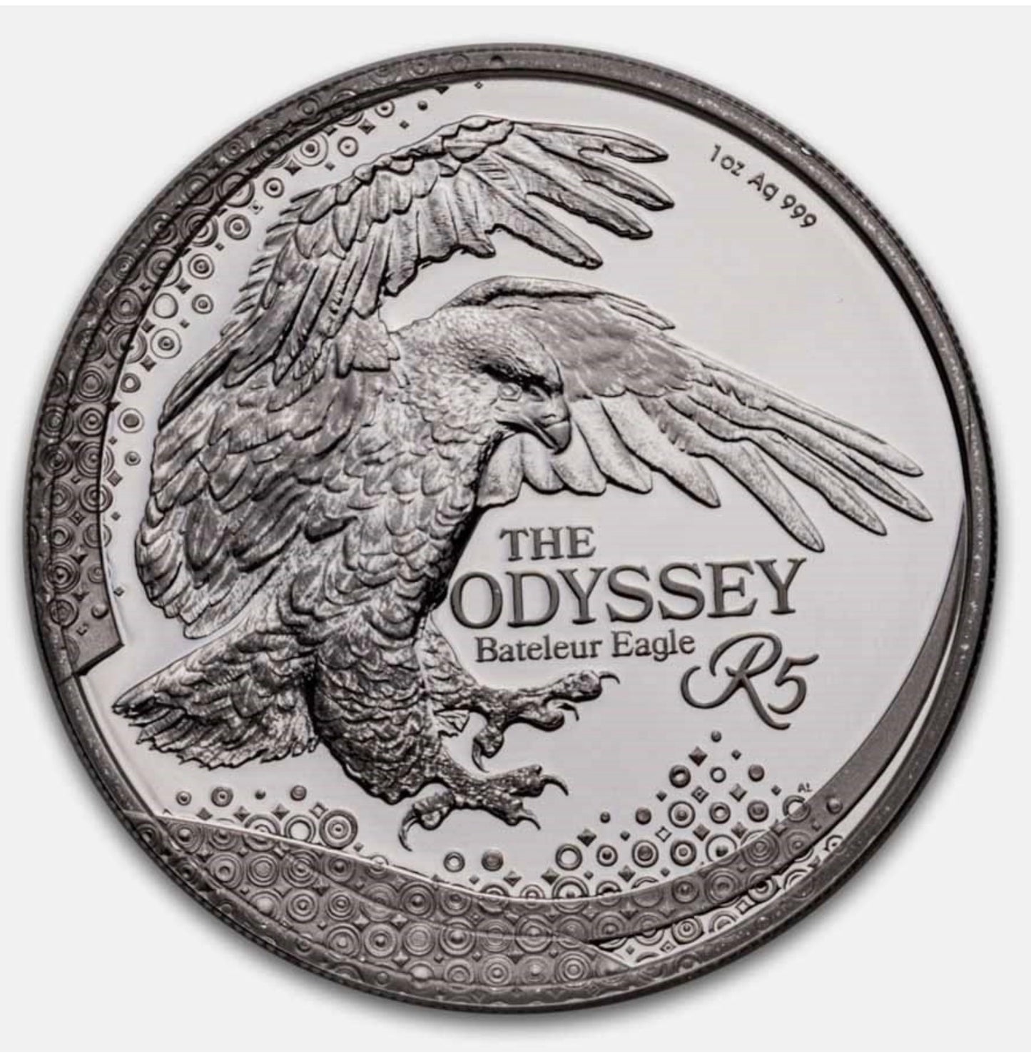 In Stock! 2025 South Africa The Odyssey Bateleur Eagle 1 oz Silver Coin