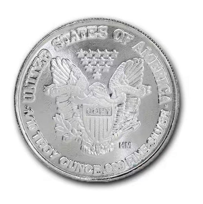 Little Silver Luck Colorized 1/10 oz Silver Round (02/12)