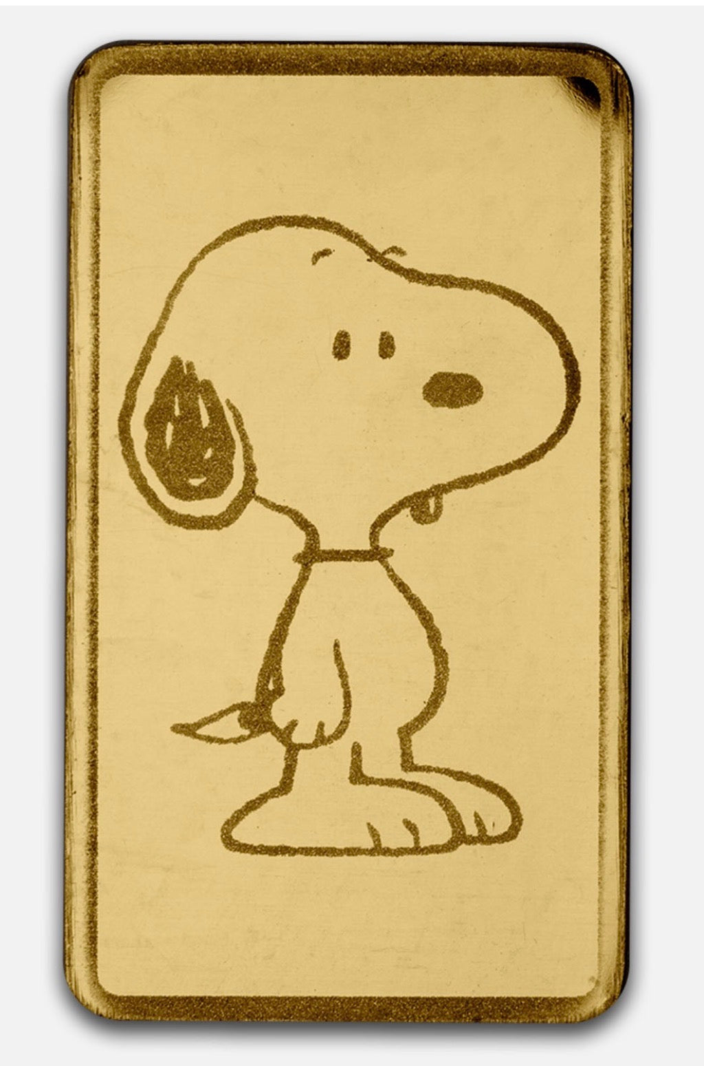 1/2 gram .9999 Fine Gold Bar - 2025 Peanuts® 75th Anniversary