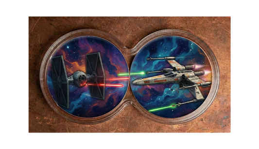 2 x 1 oz Republic vs Resistance .999 Copper Medal in Infinity Capsule (Mintage TBD During Presale Period)