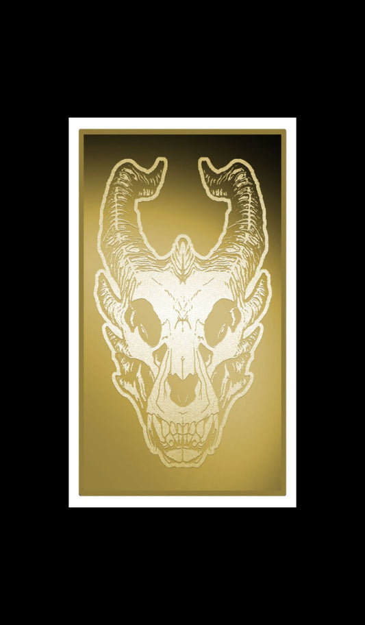 2026 Liberia Dragon Skull Proof 1/200 oz Gold Coin (02/13)