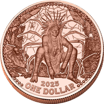 In Stock! 2025 Mesa Grande Iktomi Spiderman 5 oz Copper Coin  (1,500 Mintage)