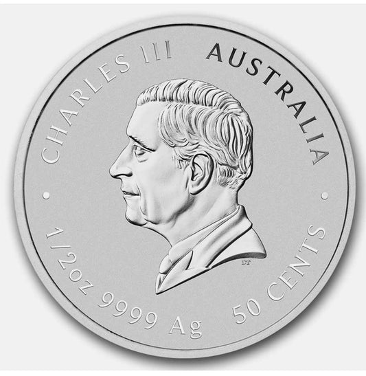 In Stock! 2026 Australia Lunar Horse Colorized 1/2 oz Silver Coin