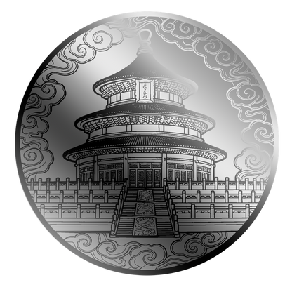 In Stock! 2026 Liberia Temple of Heaven 1/1000 oz Palladium Coin in Card