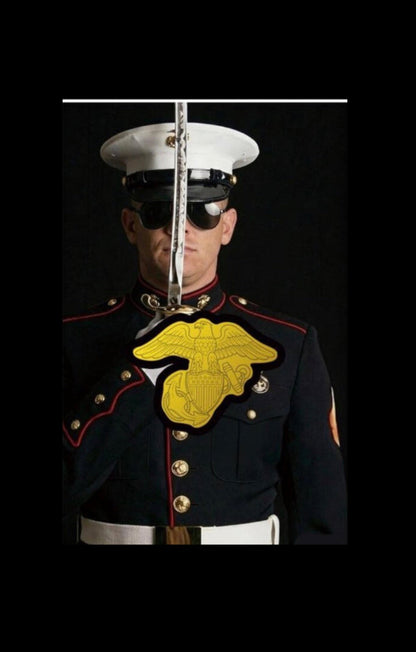 U.S. Marine Corps 1/1000 oz Gold Medal in Card (02/13)