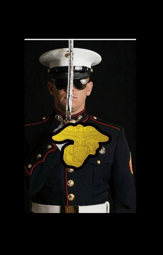 U.S. Marine Corps 1/1000 oz Gold Medal in Card (02/13)