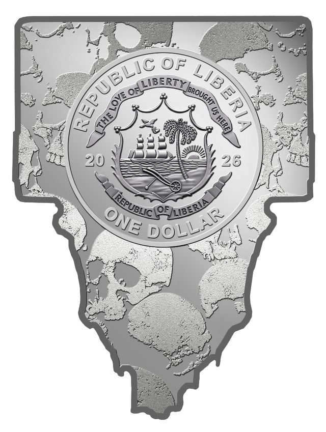 In Stock! 2026 Liberia Dead Beat 30g CN Coin (02/16)