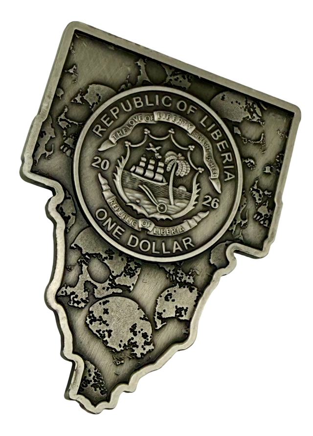 In Stock! 2026 Liberia Dead Beat 30g CN Coin (02/16)