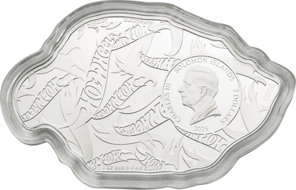 In Stock! 2025 Solomon Islands Hot Wheels Flaming Wheel 1 oz Silver Coin