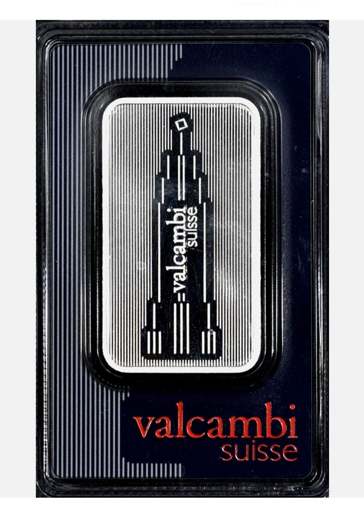 In Stock! VALCAMBI SUISSE SKYSCRAPER BUILDING 1 Oz Silver Bar Sealed