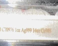 In Stock! RARE ERROR 2023 Chad Peaky Blinders Razor Blade 1 oz .999 Silver Coin w/Copper Core