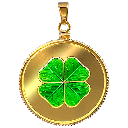 2026 Niue Four Leaf Clover Pendant 10g Silver Coin (02/16)
