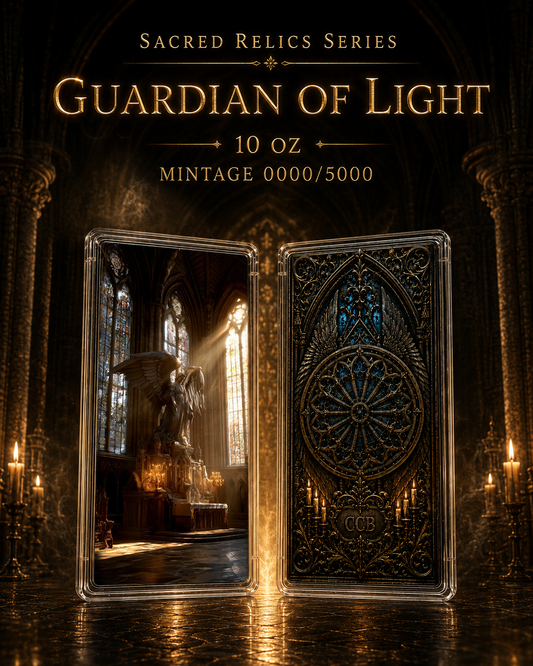 2026 Guardian Of Light 10oz .999 Colorized Copper Bar (#2 in Series)